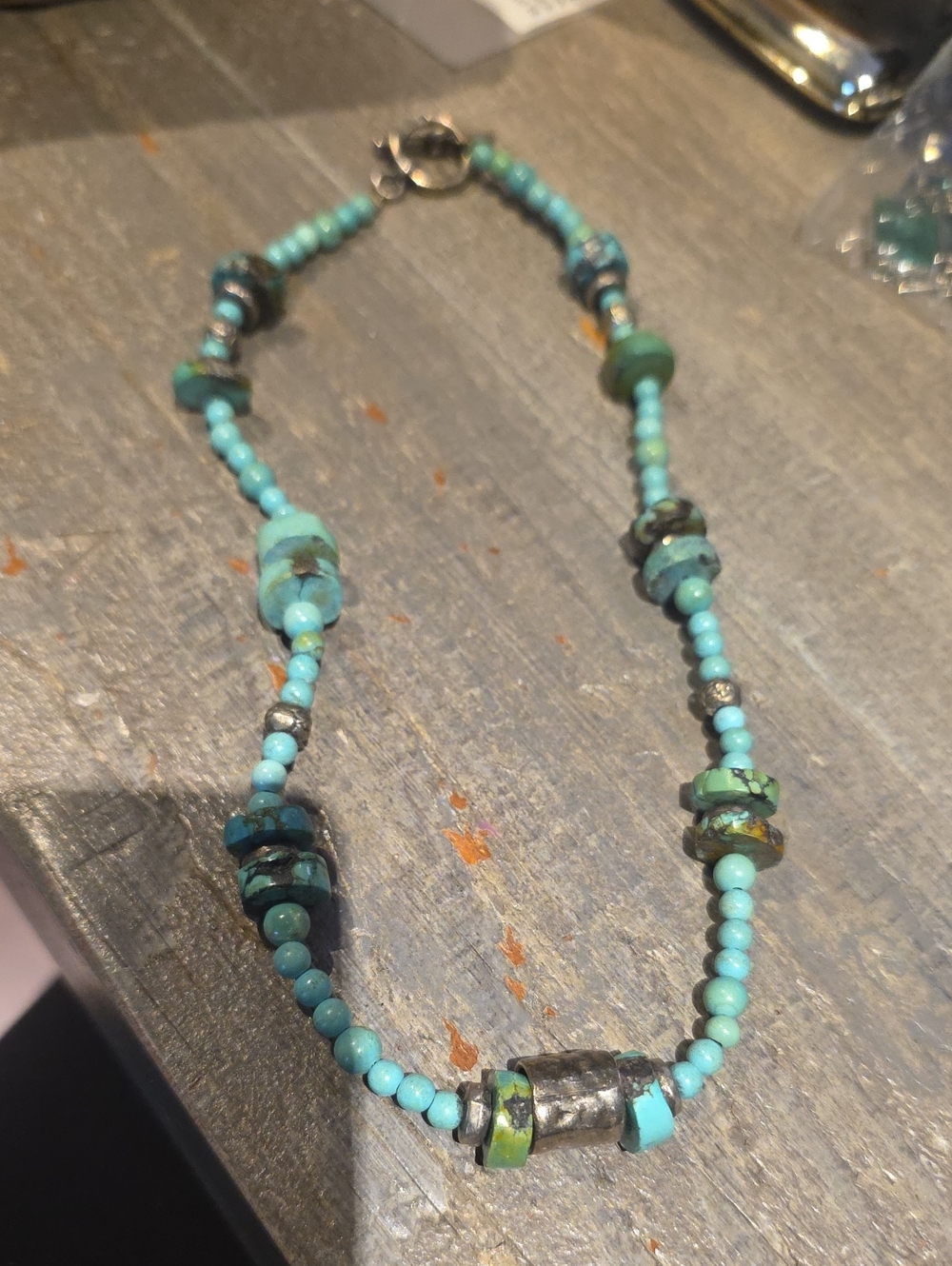 Turquoise Beaded Necklace - Women Jewelry